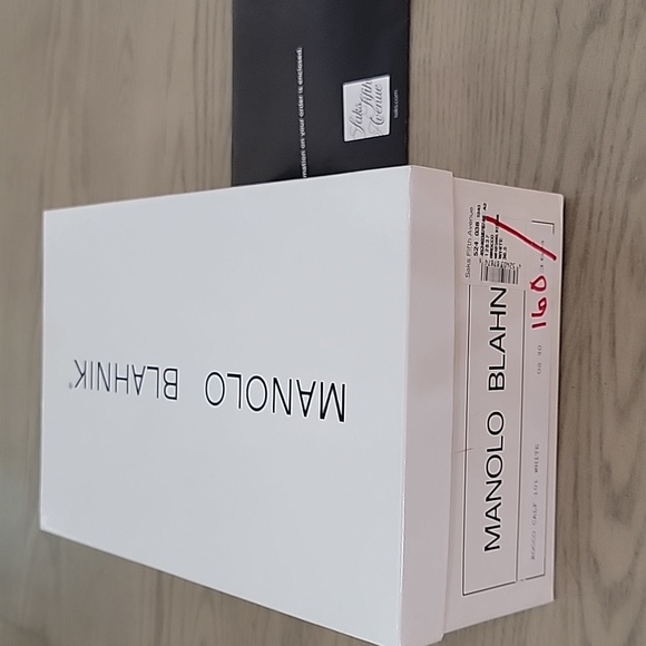 Manolo Blahnik Rocco Studded-Toe Sandal - Picture 6 of 16